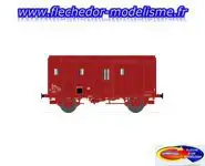 Fourgon M Uk rouge UIC EpIV EPM