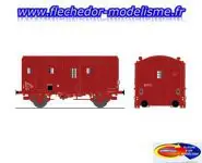 Fourgon M Uk rouge UIC feux EpIV EPM