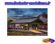 Marquise éclairée sur 2 quais VOLLMER