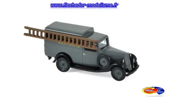 Camion Citroën U11 1935 gris NOREV