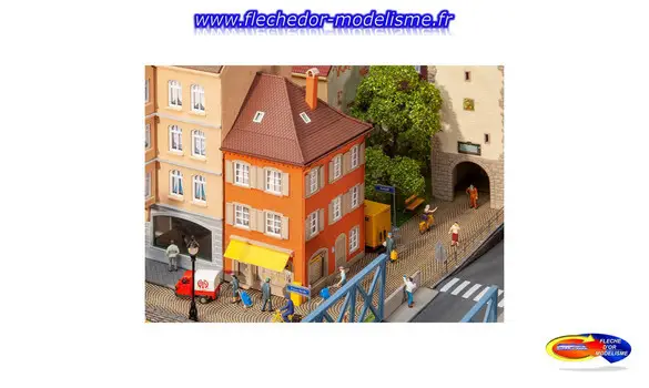 Maison d’angle et bureau de Poste FALLER