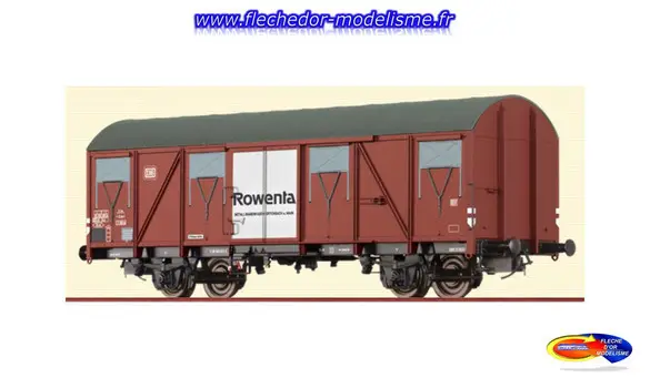 Wagon couvert Rowenta DB Ep.IV BRAWA