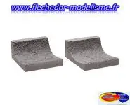 2 voûtes rocher int. tunnel, droit NOCH