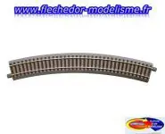 Rail courbe R4 VP6 r 511,1 mm 30° ROCO