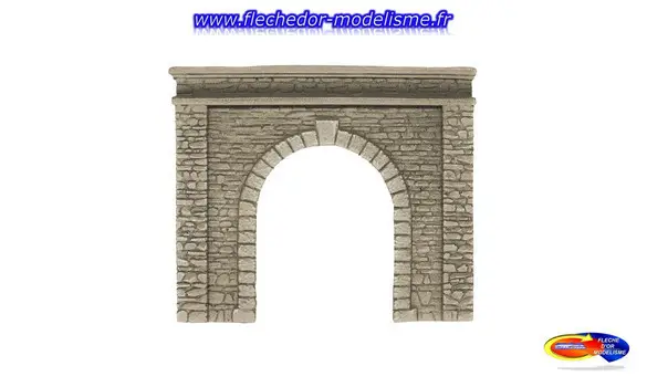 Entrée tunnel, 1 voie, 15x12,5 cm NOCH