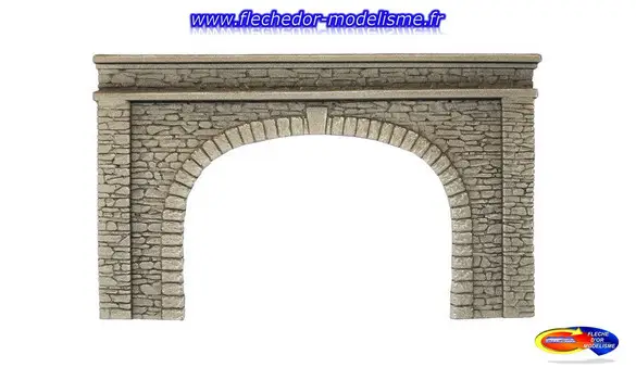 Entrée tunnel, 2 voies, 22x13 cm NOCH