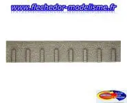 Mur de soutènement 33 x 12,5 cm NOCH