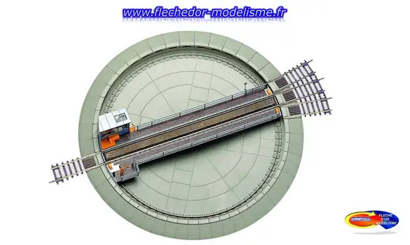 Pont tournant à commande électriq. ROCO