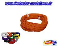 Fil flexible 0.5mm, 2A, 10m orange ESU