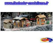 3 baraquements de cantonnier FALLER