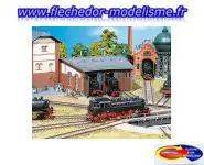 Rotonde à locomotives (3 abris) FALLER