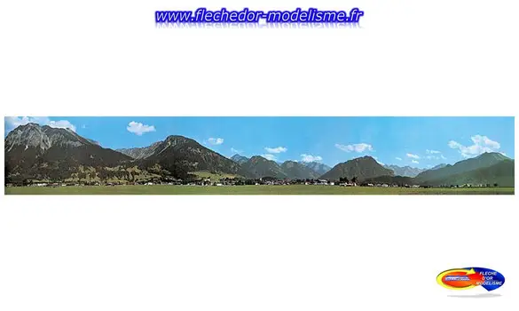 Fond de décor "Oberstdorf" FALLER