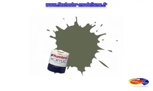 Peinture HUMBROL 86 olive claire mate