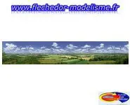 Fond de décor Vallée de la Sarre FALLER