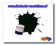 Peinture HUMBROL 91 Vert noir mat