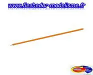 Bobine de 10m de fil orange 0,7mm² ROCO