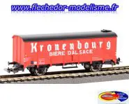 Wagon couvert Kronenbourg Ep.III PIKO