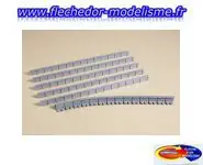 Lot de 6 bordures de quai hautes AUHAGEN