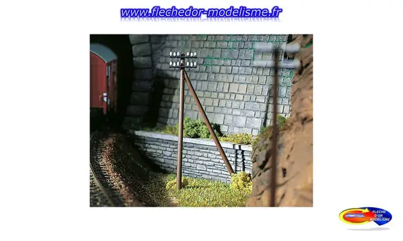 12 poteaux télégraphiques AUHAGEN