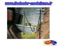 12 poteaux télégraphiques AUHAGEN