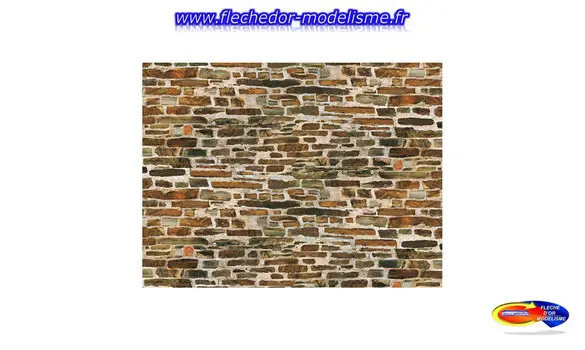 Plaque cartonnée mur de pierre AUHAGEN