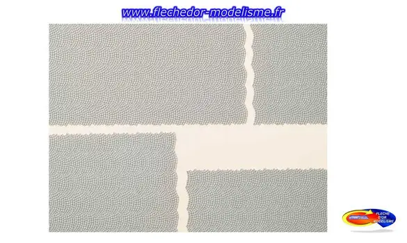 Plaque plastique pavé de rue AUHAGEN