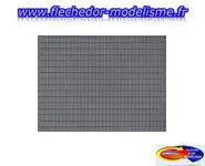 Plaque plastique tuiles grises AUHAGEN