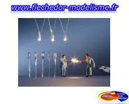 Sachet 10 microlampes blanches AUHAGEN