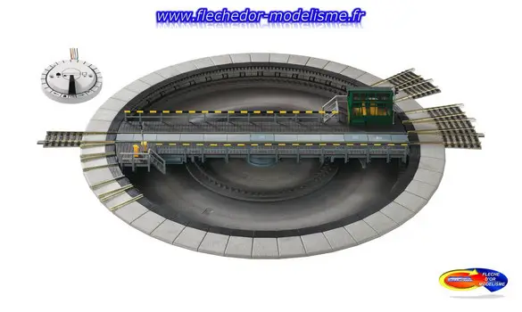 Plaque tournante 310 mm HO FLEISCHMANN
