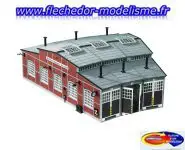 Rotonde locomotives 3 places FLEISCHMANN