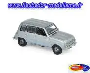 Renault 4 GTL 1987 gris métallisé NOREV