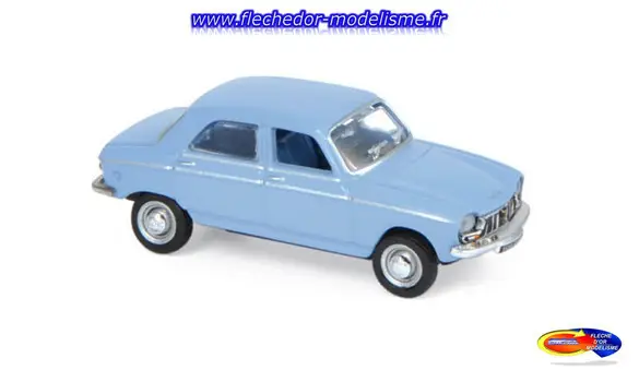 Peugeot 204 1966 bleu pervenche NOREV