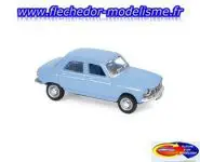 Peugeot 204 1966 bleu pervenche NOREV