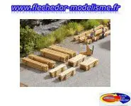 8 piles de planches NOCH