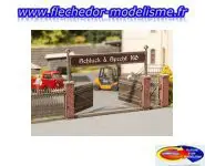 Portail avec piliers en brique NOCH