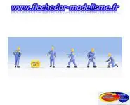 5 figur. service secours technique NOCH