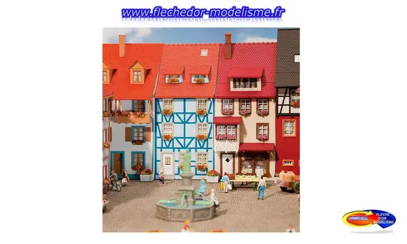 2 maisons de ville & boulangerie FALLER