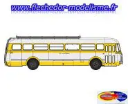 Autocar R4190 Jaune/Blanc SNCF REE