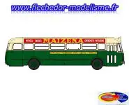 Bus R4190 Vert et Crème RATP REE