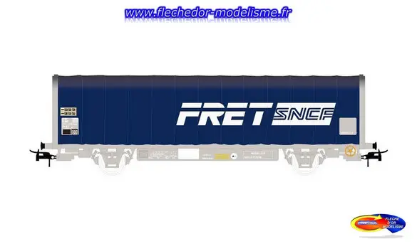 Wagon à bâche FRET SNCF Ep.IV-V JOUEF