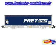 Wagon à bâche FRET SNCF Ep.IV-V JOUEF