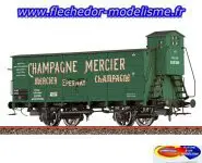 Wagon couvert Champ. Mercier Ep.I BRAWA