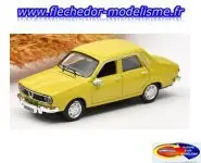 Renault 12 1974 Lemon Yellow NOREV