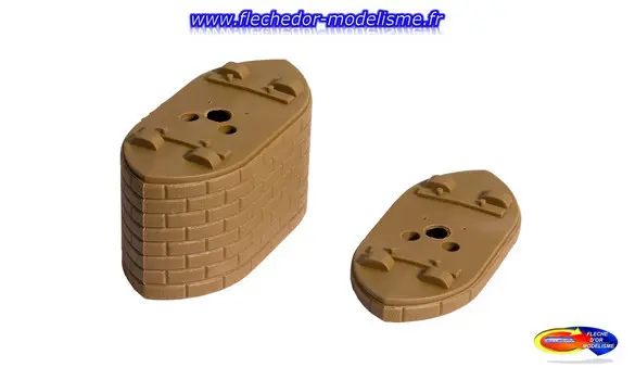 5 piliers de pont NOCH