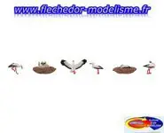 Cigognes dans nid FALLER