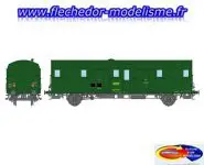 Fourgon OCEM 32 2F EpIV Tout VERT REE