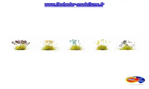 250 fleurs blé bruyère lavande... NOCH