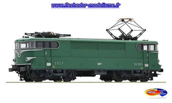 Loco. Élect. BB 9281 SNCF son. EpIV ROCO