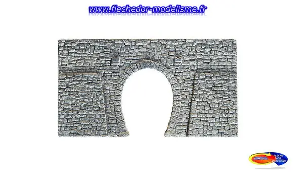 Entrée tunnel, 1 voie, 23,5x13 cm NOCH