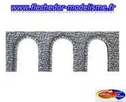Arcades de moellons 27x10 cm NOCH